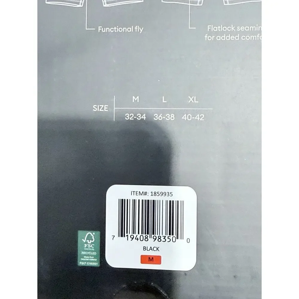 Banana Republic Mens 3 Pack Boxer Briefs Black Size M New In Box NIB Underwear